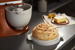 Kitchenaid Pişirici Kapaklı Evde Ekmek Yapma Kasesi 5KSM2CB5BGS