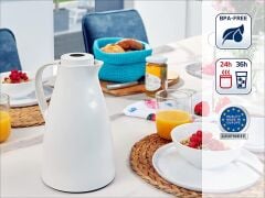 Leifheit Harmonic Termos 1 Litre Beyaz