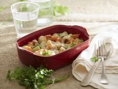 Emile Henry Fırın Kabı Dikdörtgen 22 x 14 cm Kırmızı