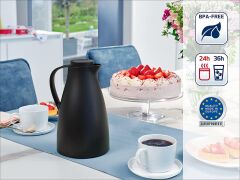 Leifheit Harmonic Termos 1 Litre Siyah