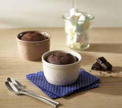 Emile Henry Fırın Kabı Ramekin No.9 Tekli Ekru