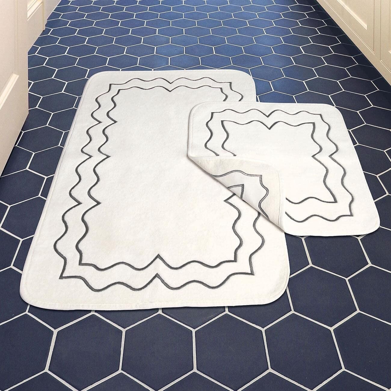 Nazik Home Helena Antrasit 2 li Paspas Set 70*120