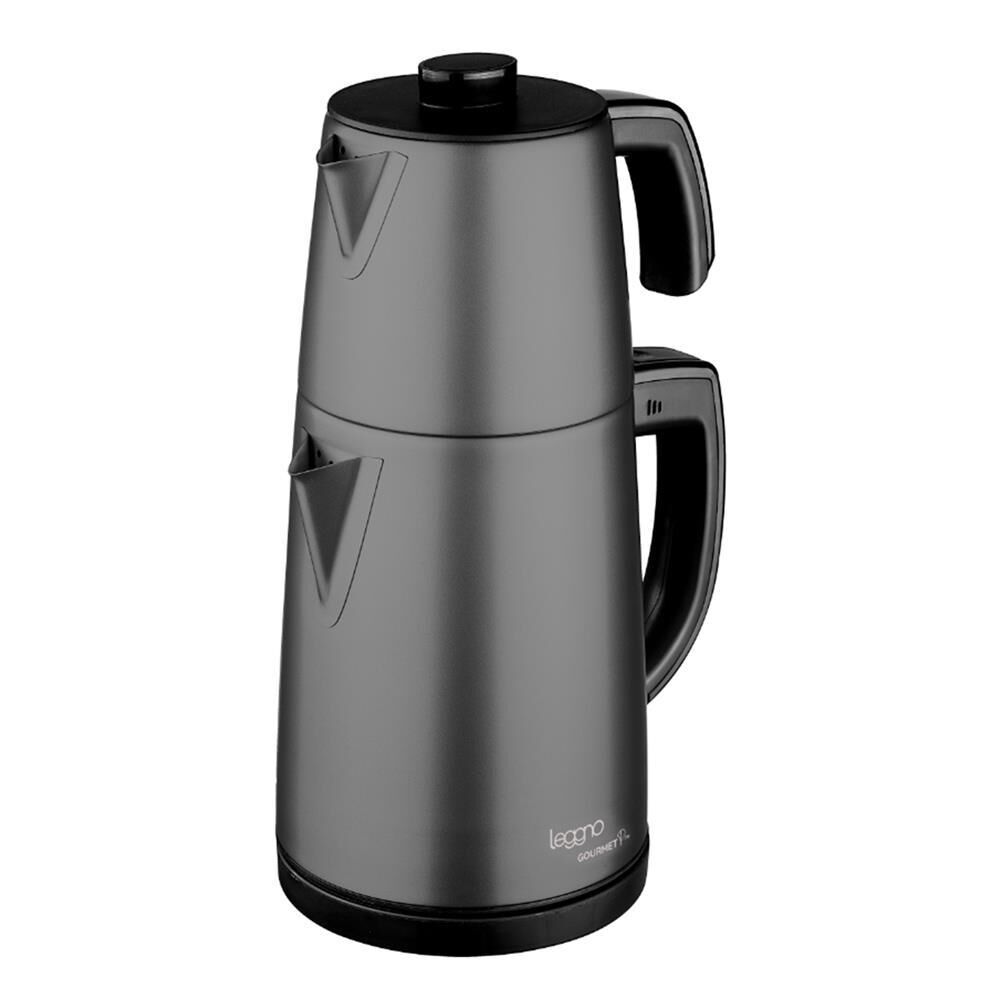 Leggno Gourmet Pro Çay Makinası Siyah