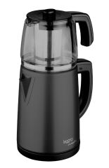 Leggno Gourmet Pro Çay Makinası Siyah