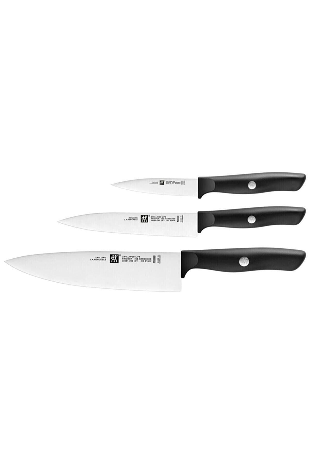 Zwilling LIFE BIÇAK SETİ  ÖZEL FORMÜL ÇELİK  3-PARÇA