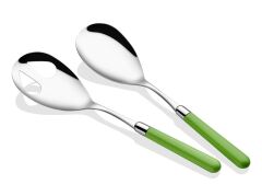 Rivadossi Pastello Yeşil Salata Servis Seti