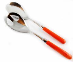 Rivadossi Pastello Turuncu Salata Servis Seti