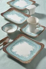 Güral Porselen Sipinoza 36 Parça Kahvaltı Seti GBSSPN36KHR1803