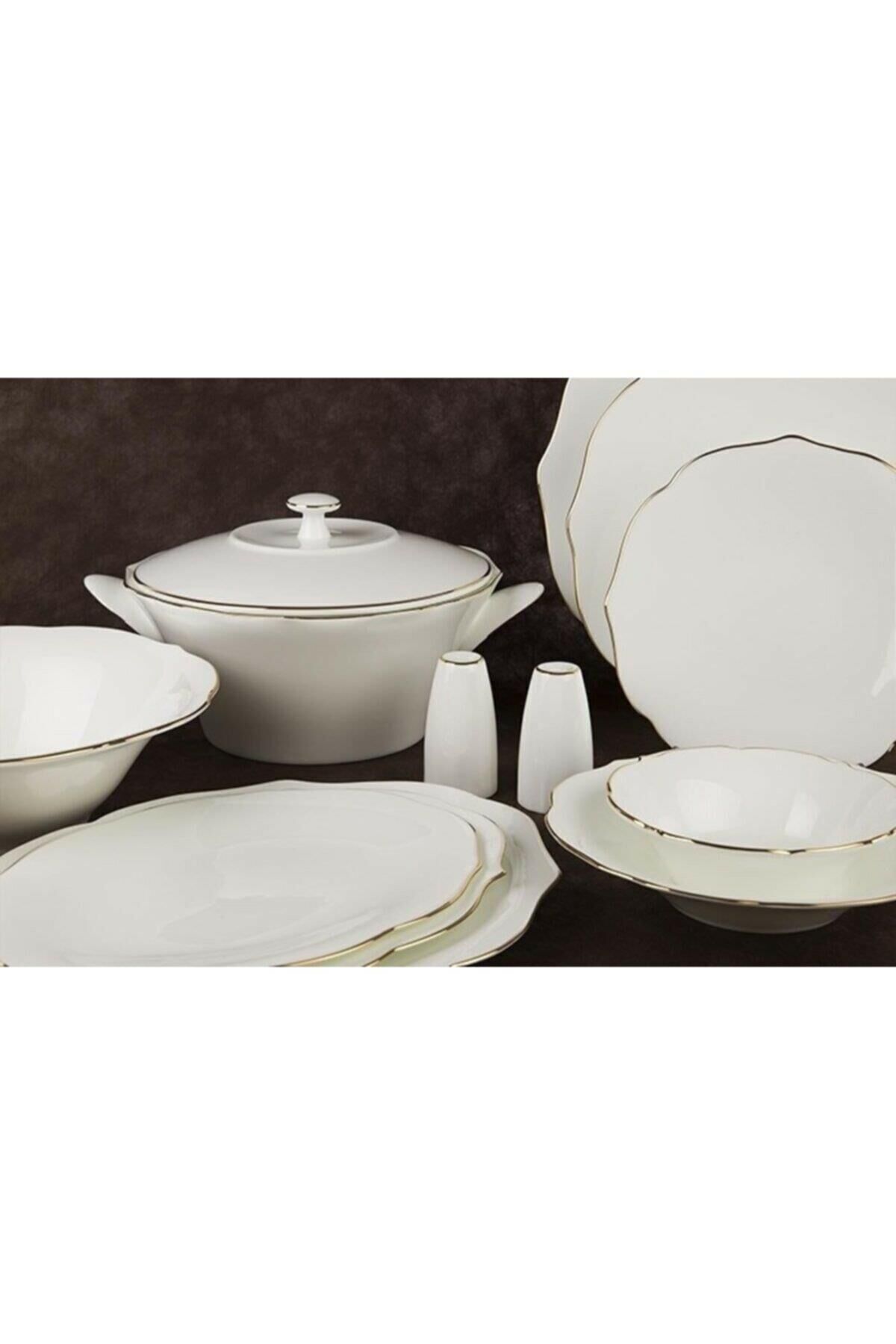 Mikasa Moor Bellini Altın Yaldızlı 12 Kişilik 74 Parça Yemek Takımı