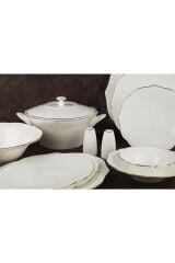 Mikasa Moor Bellini Altın Yaldızlı 12 Kişilik 74 Parça Yemek Takımı