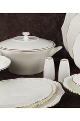 Mikasa Moor Bellini Altın Yaldızlı 12 Kişilik 74 Parça Yemek Takımı