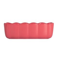 Emile Henry Madeleine Fırın Kabı Baton 9 x 13,5 x 29 cm Pembe