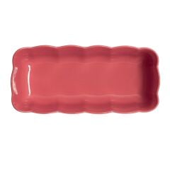 Emile Henry Madeleine Fırın Kabı Baton 9 x 13,5 x 29 cm Pembe