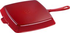 Staub Döküm Amerikan Izgara Tava  Kırmızı 30 cm