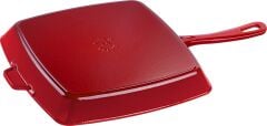 Staub Döküm Amerikan Izgara Tava  Kırmızı 30 cm