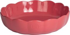 Emile Henry Madeleine Fırın Kabı Yuvarlak 27 cm Pembe