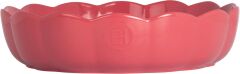 Emile Henry Madeleine Fırın Kabı Yuvarlak 27 cm Pembe