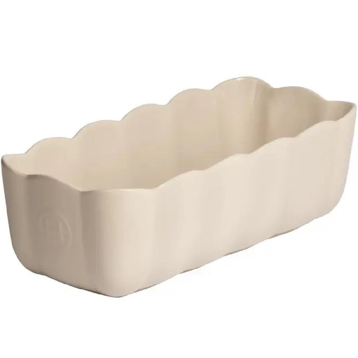 Emile Henry Madeleine Fırın Kabı Baton 9 x 13,5 x 29 cm Ekru / Clay