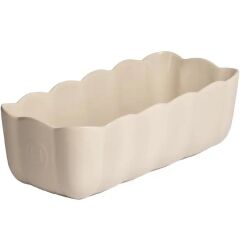 Emile Henry Madeleine Fırın Kabı Baton 9 x 13,5 x 29 cm Ekru / Clay
