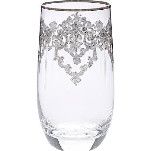 Decorium Ars 614 Palas Meşrubat Bardağı Platin 6 li