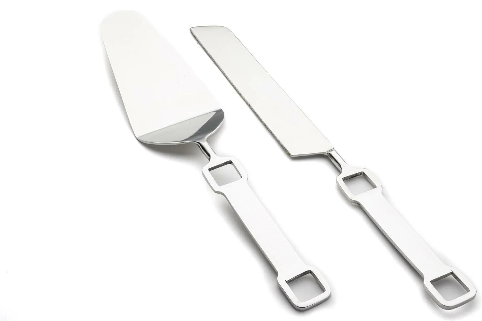 Mikasa Moor Mira Gümüş 2li Kek Servis Seti