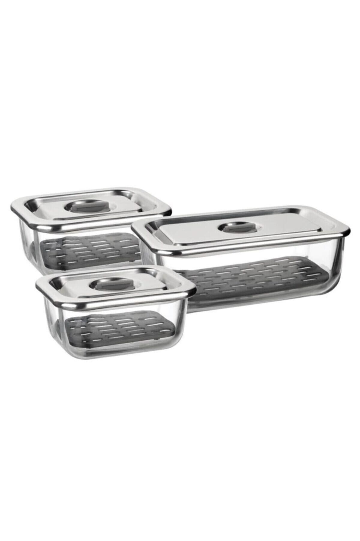 LEGGNO VETRO CAM SAKLAMA KABI 3 PARÇA