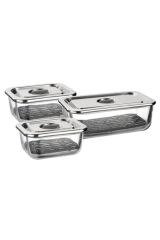 LEGGNO VETRO CAM SAKLAMA KABI 3 PARÇA