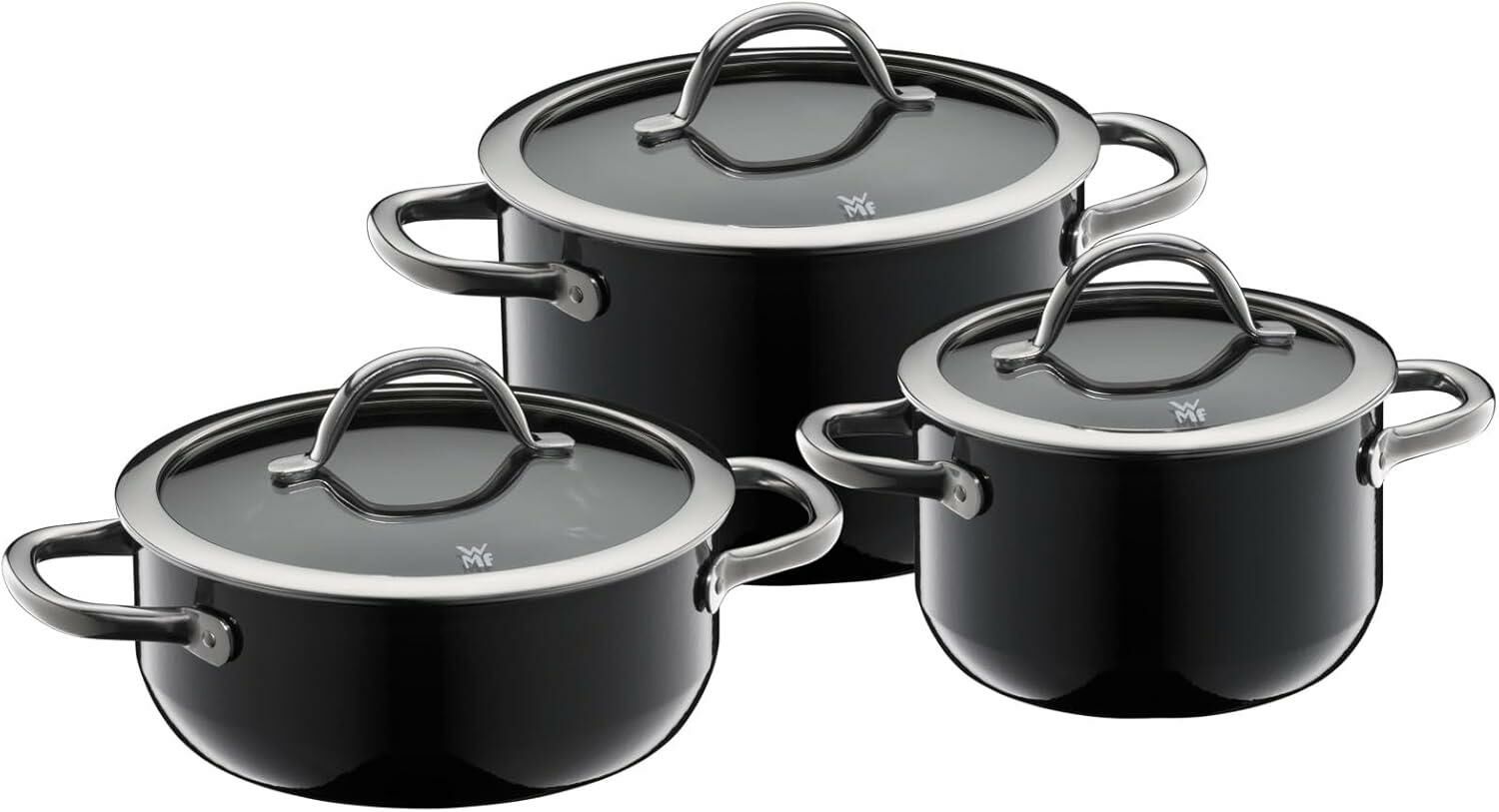 Wmf Fusiontec Siyah Tencere Seti 3 Parça