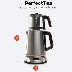 Dexart PerfectTea Dijital Çay Makinesi Çelik