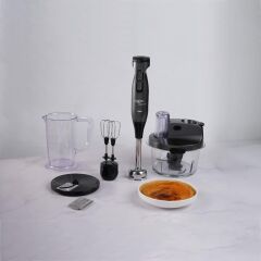 Leggno Gourmet Pro Blender Set Metalik Gri
