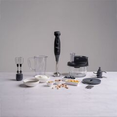 Leggno Gourmet Pro Blender Set Siyah