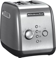 Kitchenaid 2 Dilim Ekmek Kızartma Makinesi 5KMT221 Contour Silver-ECU