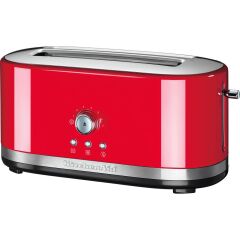 Kitchenaid Manuel Kontrollü 4 Dilim 2 Uzun Yuvalı Ekmek Kızartma Makinesi 5KMT41166 Empire Red-EER