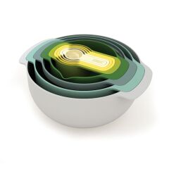 Joseph Joseph Nest9 Plus Opal Karıştırma Kase Seti