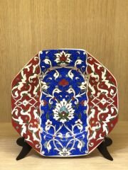 GÜRAL PORSELEN 28 CM KÖŞELİ DUVAR TABAĞI