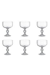 Bohemia Kristal Crystalex Claudia Dondurma Çerezlik Kase 6 Adet 200 ML CLX-B40149-200