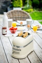 Kitchenaid Artisan 2 Dilim Ekmek Kızartma Makinesi 5KMT2204 Almond Cream-EAC