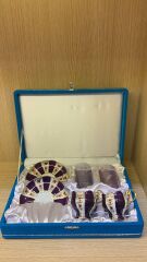 Güral Porselen İnce Porselen 6 Parça Türk Kahve Seti 01293