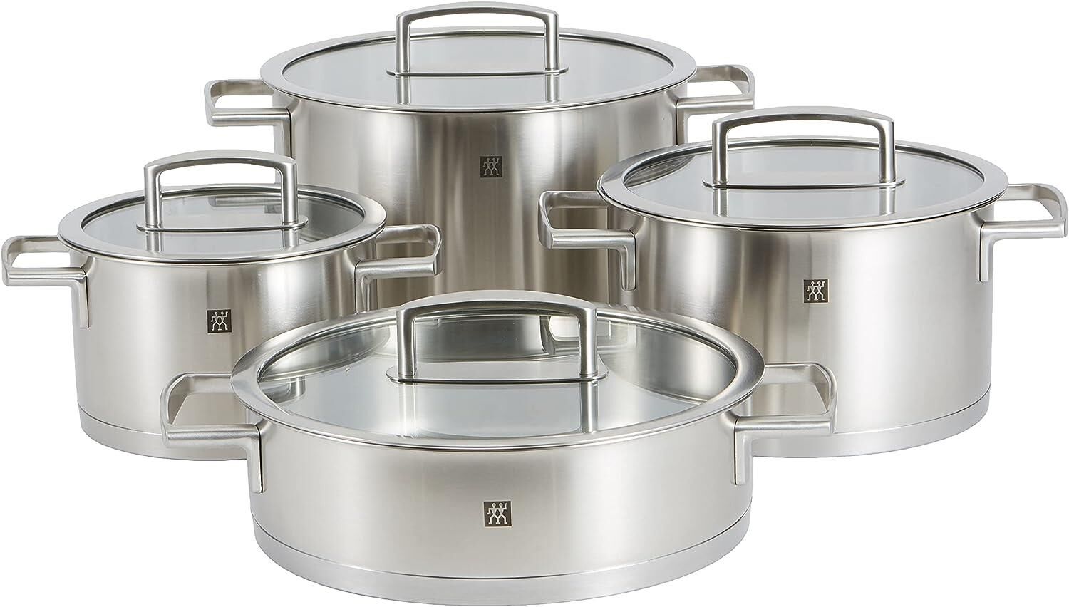 Zwilling Vitality Çelik Tencere Seti 4 Parça