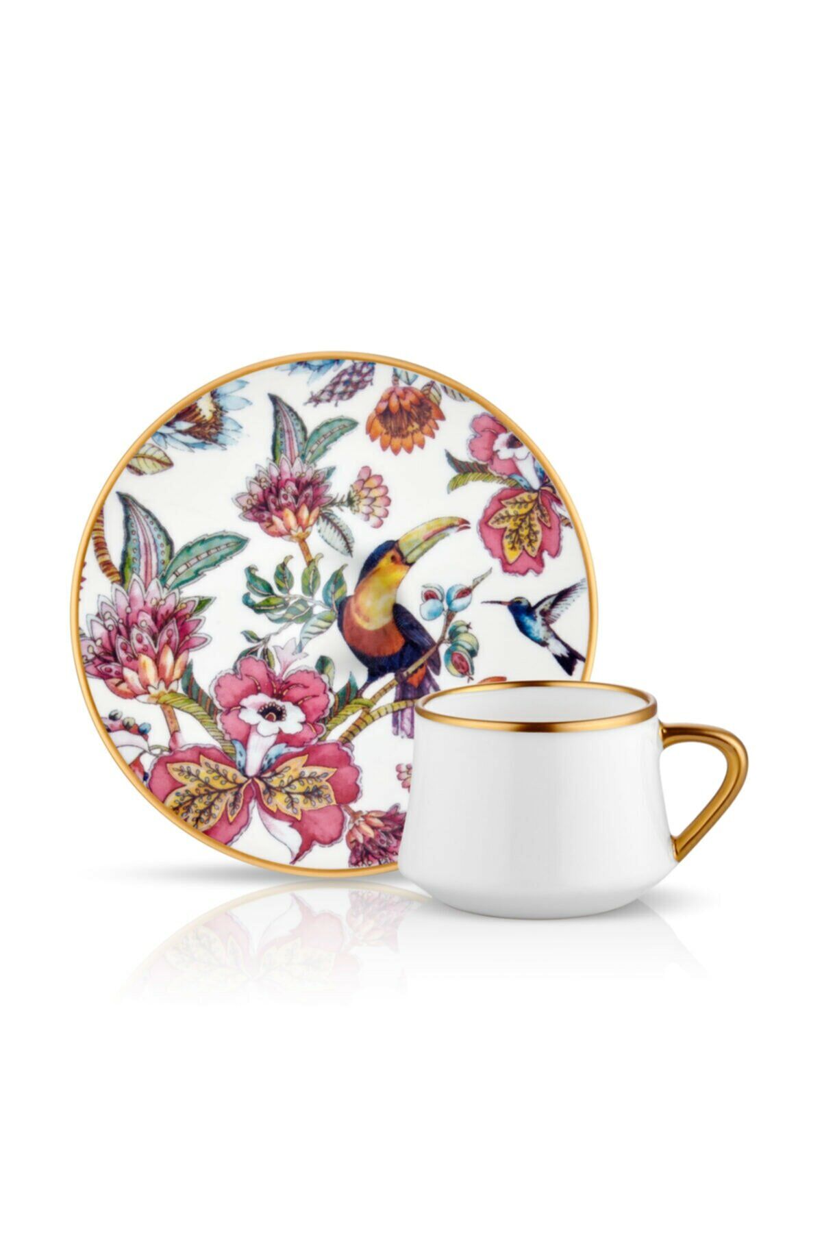 Koleksiyon Sufi Exotic Türk Kahve Fincan Takımı 6 Kişilik