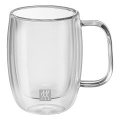 ZWİLLİNG ÇİFT CAMLI KULPLU 2 Lİ ESPRESSO BARDAK SET -134 ML