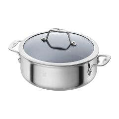Zwilling Spirit 2 Kulplu Cam Kapaklı Pilav Tenceresi 28 cm