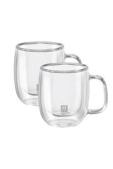 ZWİLLİNG ÇİFT CAMLI KULPLU 2 Lİ ESPRESSO BARDAK SETİ