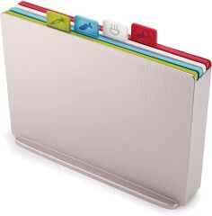 Joseph Joseph Index™ Büyük Kesme Tahtası Seti - Gümüş