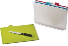 Joseph Joseph Index™ Büyük Kesme Tahtası Seti - Gümüş