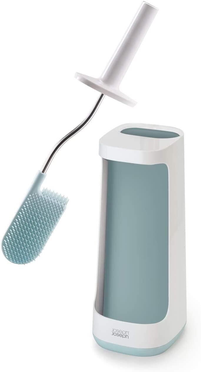 Joseph Joseph Flex™ Plus Smart Tuvalet Fırçası - Beyaz/Mavi