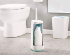 Joseph Joseph Flex™ Plus Smart Tuvalet Fırçası - Beyaz/Mavi