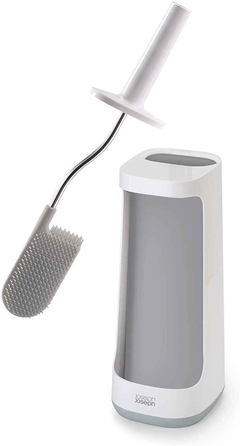 Joseph Joseph Flex™ Plus Smart Tuvalet Fırçası - Beyaz/Gri