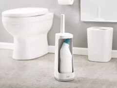 Joseph Joseph Flex™ Plus Smart Tuvalet Fırçası - Beyaz/Gri