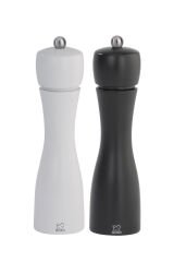 Peugeot Tahiti Karabiber-Tuz Değirmen 2 li Set Siyah Beyaz